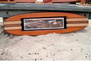 Small Longboard Timber Picture Frame