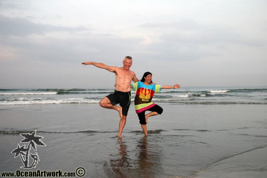 Fun on the beach