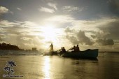 Surf boat Coolangatta