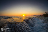 breakwall waterfall at Sunset Candi Dasa